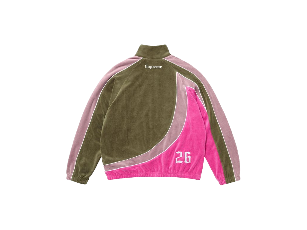 Supreme x Umbro Velour Track Jacket Olive-Supreme-pikastore.cz