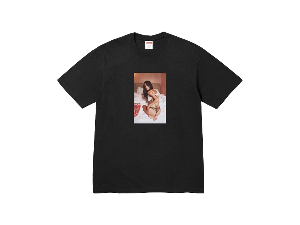 Supreme x Larry Clark Neighbor Tee Black-Supreme-pikastore.cz