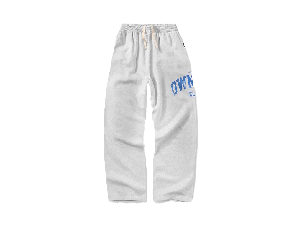 Represent Owners Club Sweatpant Sprayed Ice Grey Marl