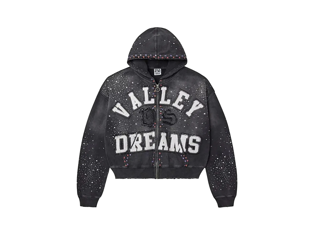 Vale Forever Classico Zip Up Hoodie Black – Hoodie